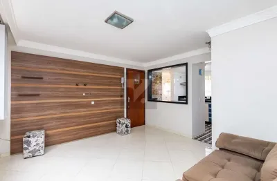 Apartamento mobiliado no pinheirinho, 1 vaga de garagem coberta, 2 quartos