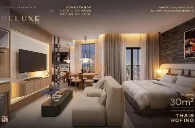 Studio de Luxo na Magalhães Barata, 30m²,1Suíte -Deluxe LM TOWER(ALTO RETORNO!!)