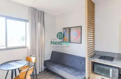 Apartamento mobiliado | 28m² | 1 dormitório | chácara santo antônio