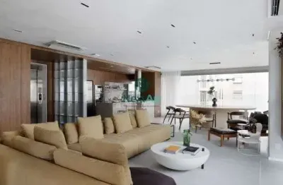 Apartamento alto padrão mobiliado à venda de 185 m² com 3 vagas no itaim bibi são paulo sp