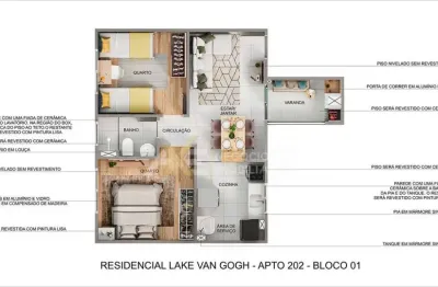 Apartamento com 2 quartos à venda na Estrada dos Pioneiros, S/N, Jardim Morumbi, Londrina