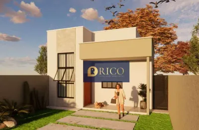 Casa nova na modalidade aquisição e construção pelo programa minha casa minha vida em condômino fechado!