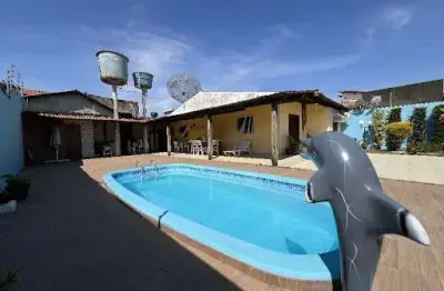 Casa com piscina no bairro baixa grande em arapiraca
