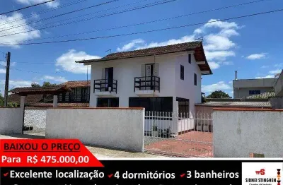 Viva perto da lagoa – Sobrado amplo com 4 dormitórios e 3 banheiros.