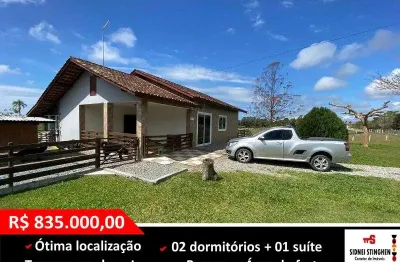Chácara / sítio com 3 quartos à venda em Pinheiros, Balneário Barra do Sul 
