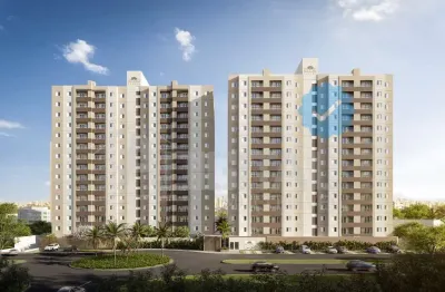 Apartamento com Piscina para Venda com 2 Quartos no Condomínio Eco Vila Tulipa em Hortolândia - SP