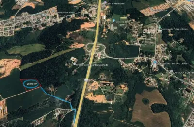 Linda área de 20.000 m² no jardim veneza (fazenda rio grande)