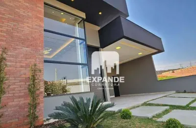 Casa com 3 dormitórios à venda, 170 m² por R$ 995.000,00 - Loteamento Reserva Central - Botucatu/SP