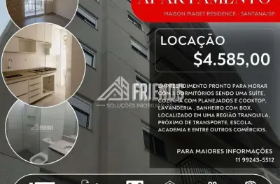 Apartamento novinho mobiliado para locação com 3 dormitórios sendo 1 suíte,cozinha com planejados e