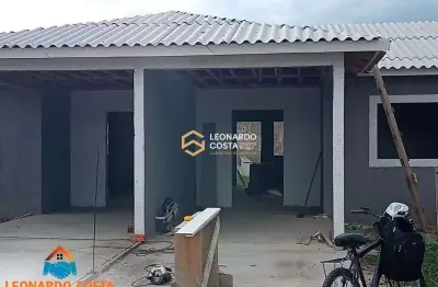 Casa em construção em região de moradores em nazaré