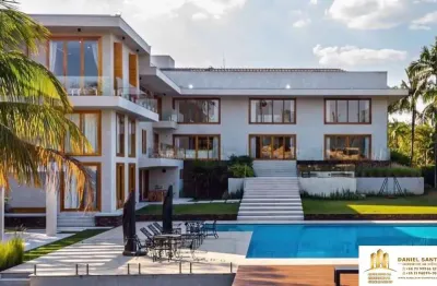 Casa em condomínio fechado com 6 quartos à venda na bairro itaim, 7784, itaim, itu, 1200 m2 por r$ 16.000.000