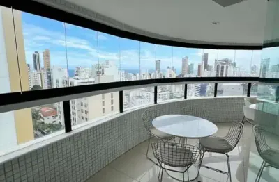 Apartamento 4 quartos para venda em salvador, ondina, 4 dormitórios, 4 suítes, 6 banheiros, 3 vagas
