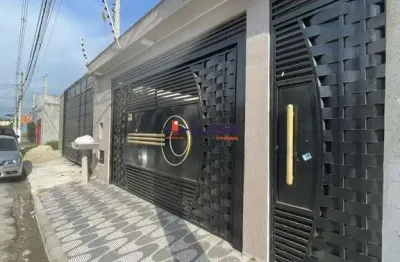 Imperdível sobrado à venda em Suzano-SP, Jardim Quaresmeira III: 3 quartos, 1 suíte, 1 sala, 2 vagas, 153m²!