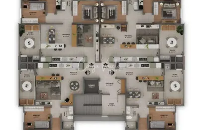 Apartamento com 3 quartos à venda na rua josefina deboni, pio x, caxias do sul, 93 m2 por r$ 705.111