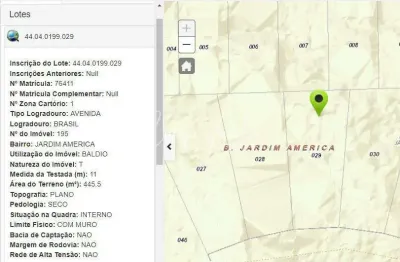 Terreno à venda na avenida brasil, jardim américa, caxias do sul por r$ 545.000