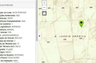 Terreno à venda na Avenida Brasil, Quadra 199, Jardim América, Caxias do Sul