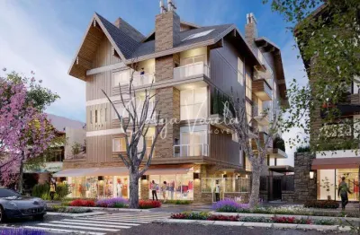 Apartamento com 1 quarto à venda na avenida osvaldo aranha, 345, centro, canela, 58 m2 por r$ 620.000