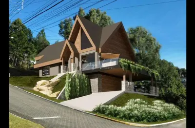 Casa com 3 quartos à venda na rua gentil bonato esquina com francisco a. zati, 160, vale das colinas, gramado, 440 m2 por r$ 2.700.000