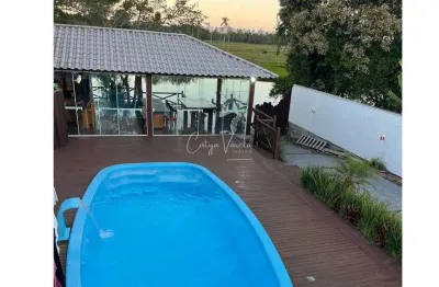 Casa com 3 quartos à venda na estrada geral, 115, bosque das figueiras, passo de torres, 840 m2 por r$ 1.450.000