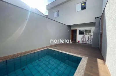 Sobrado com 3 dormitórios à venda, 135 m² por r$ 948.000,00 - jardim santo elias - são paulo/sp
