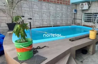 Sobrado com 3 dormitórios à venda, 262 m² por r$ 850.000,00 - vila piauí - são paulo/sp