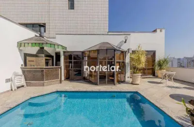 Cobertura com 3 dormitórios à venda, 472 m² por r$ 3.695.000,00 - moema - são paulo/sp