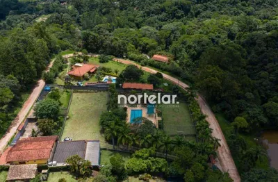 Chácara com 3 dormitórios à venda, 5000 m² por r$ 3.399.000,00 - recanto dos palmares - atibaia/sp
