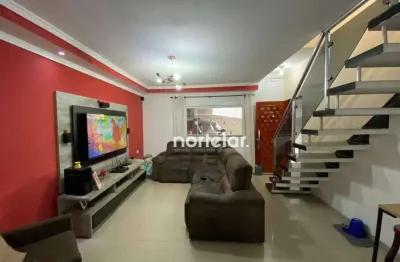 Sobrado de 4 quartos um sendo suite imovel de 200m, localizado no jd. princesa, imovel nao tem nada pra fazer todo reformado com armarios planejados n