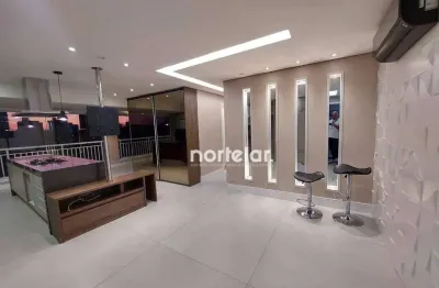 Apartamento com 3 dormitórios para alugar, 74 m² por r$ 5.970,00/mês - parque são domingos - são paulo/sp