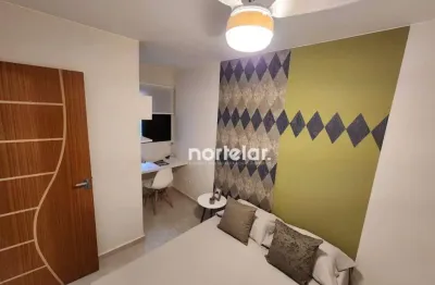 Apartamento com 1 dormitório à venda, 25 m² por r$ 247.000,00 - vila gustavo - são paulo/sp