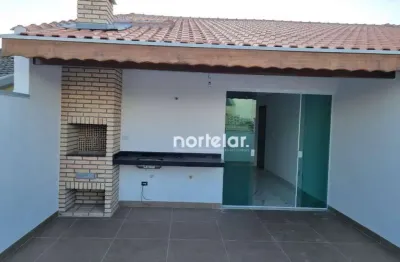 Cobertura a venda 102m² 2 quarto 1 suite 1 vaga na rua sud menucci santo andré