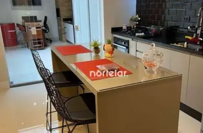 Sobrado porteira fechada com 2 suítes à venda, 90 m² por r$ 678.000 - vila nova jaraguá - são paulo/sp