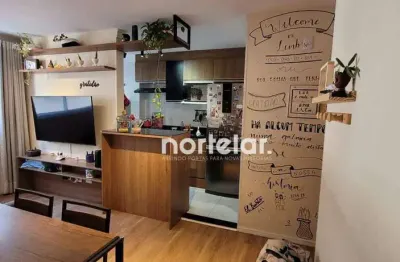 Apartamento com 2 dormitórios à venda,SPAZIO SERRA DA CANTAREIRA 43 m² por R$ 350.000 - Jardim iris - São Paulo/SP