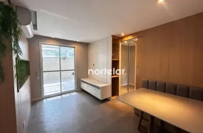Apartamento garden  com 2 dormitórios à venda, 80 m² por r$ 640.000 - jardim íris - são paulo/sp