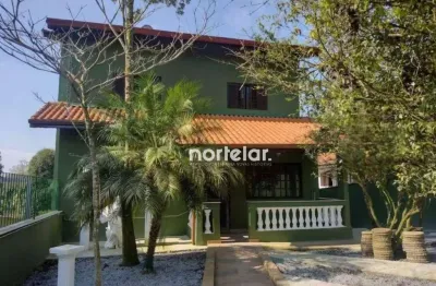 Sobrado com 4 dormitórios à venda, 462 m² por r$ 1.589.000,00 - sítio do francês - ribeirão pires/sp