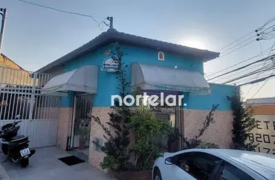 Casa térrea a venda 2 dormitorio 4 vaga, edicula, salão comercial na freguesia