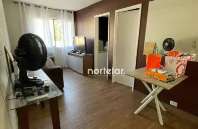 Apartamento com 2 dormitórios à venda, 52 m² por r$ 195.000,00 - parque nações unidas - são paulo/sp