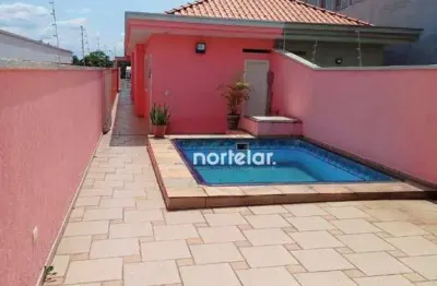 Sobrado a venda 235m² 3 dormitorio 3 vaga de garagem piscina no parque são domingos
