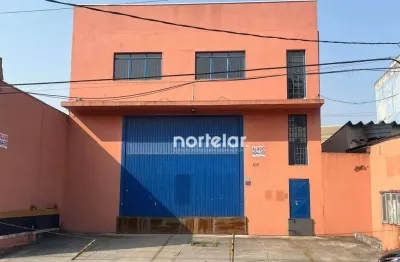 Galpão para alugar, 400 m² por r$ 15.950,00/mês - vila anastácio - são paulo/sp