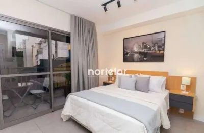 Apartamento com 1 dormitório à venda, 25 m² por r$ 370.000,00 - república - são paulo/sp