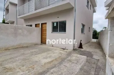 Sobrado com 2 quartos à venda, 71 m² por r$ 370.000 - chácara nossa senhora de fátima - cotia/sp