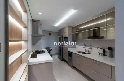 Apartamento com 3 dormitórios à venda, 130 m² por r$ 1.800.000,00 - vila anastácio - são paulo/sp