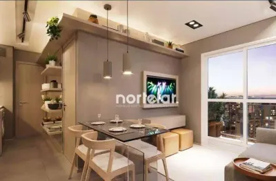 Apartamento a venda 41m² 2 dormitorio 1 vaga de garagem lazer completo a 450 metros do metro guilhermina