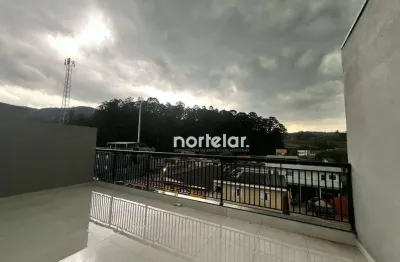 Cobertura com 2 dormitórios para alugar, 90 m² por r$ 1.850,00/mês - jardim vista alegre - são paulo/sp