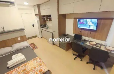Apartamento com 1 quarto, 24 m² - venda ou aluguel - pinheiros - são paulo/sp