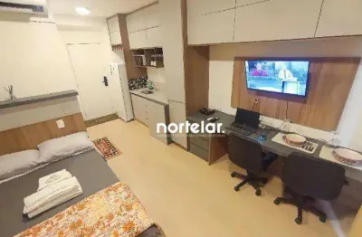Apartamento com 1 quarto, 24 m² - venda ou aluguel - pinheiros - são paulo/sp