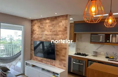 Apartamento com 2 dormitórios à venda, 62 m² por r$ 889.000,00 - vila anastácio - são paulo/sp