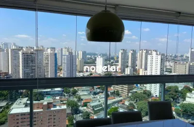 Apartamento com 3 dormitórios para alugar, 129 m² por r$ 13.450,00/mês - vila leopoldina - são paulo/sp