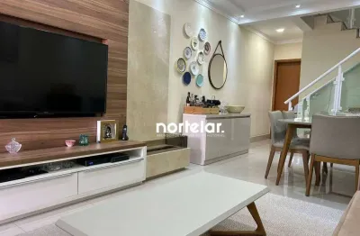 Sobrado à venda, 128 m² por r$ 940.000,00 - parque são domingos - são paulo/sp