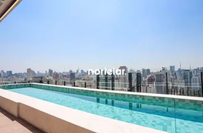 Apartamento com 1 dormitório para alugar, 55 m²  - pinheiros - são paulo/sp